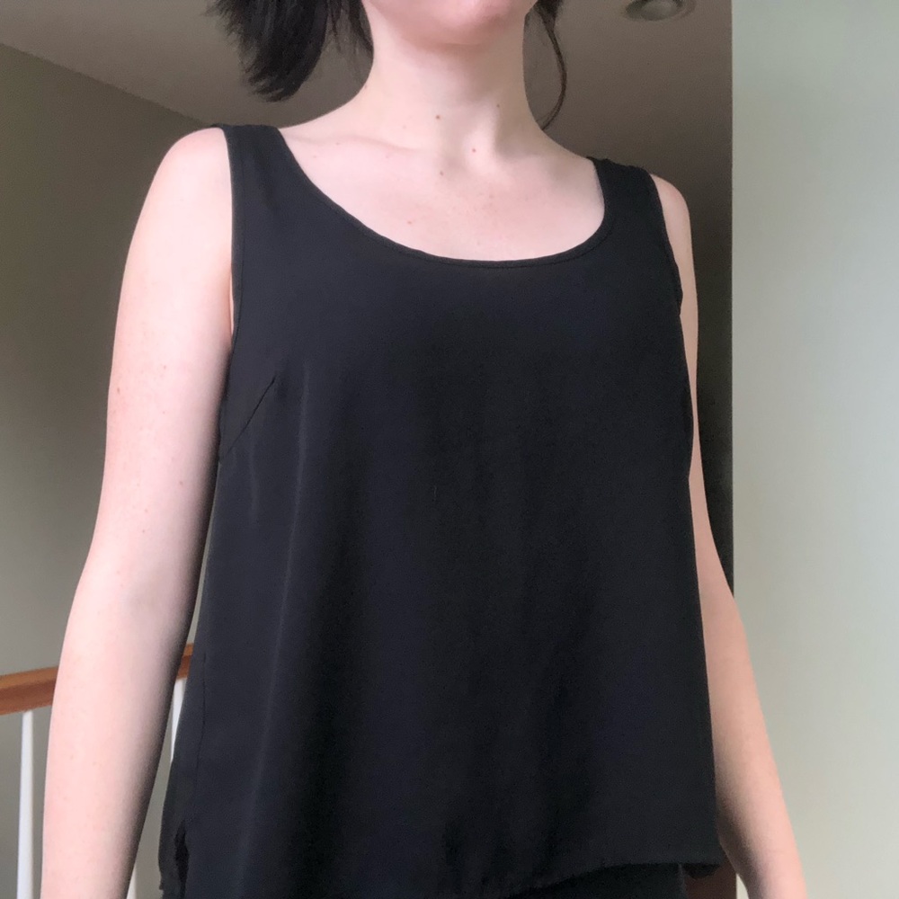F21 Black Tank Top